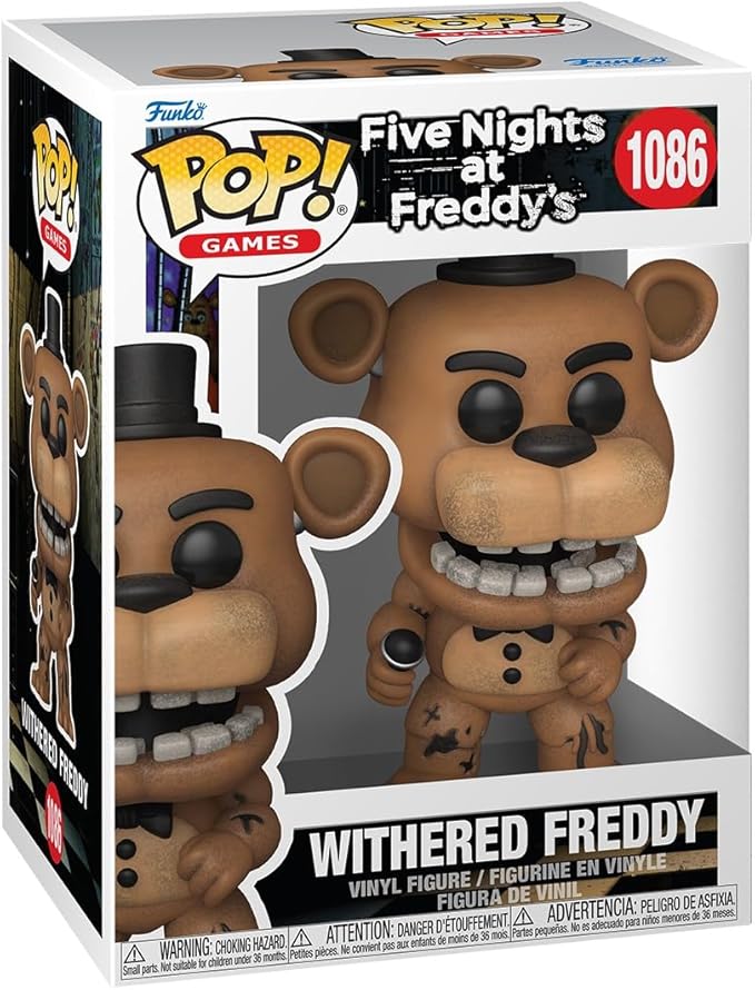 FUNKO POP! GAMES: Five Nights at Freddy's - Withered Freddie