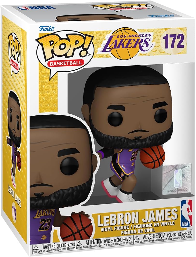 FUNKO POP!: Basketball - Lebron James (Los Angeles Lakers)