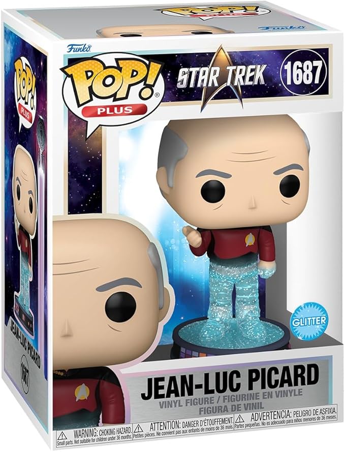 FUNKO POP! PLUS: Star Trek Transporter - Jean-Luc Picard