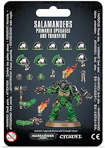 Warhammer 40K: SALAMANDERS PRIMARIS UPGRADES &amp; TRANSFRS