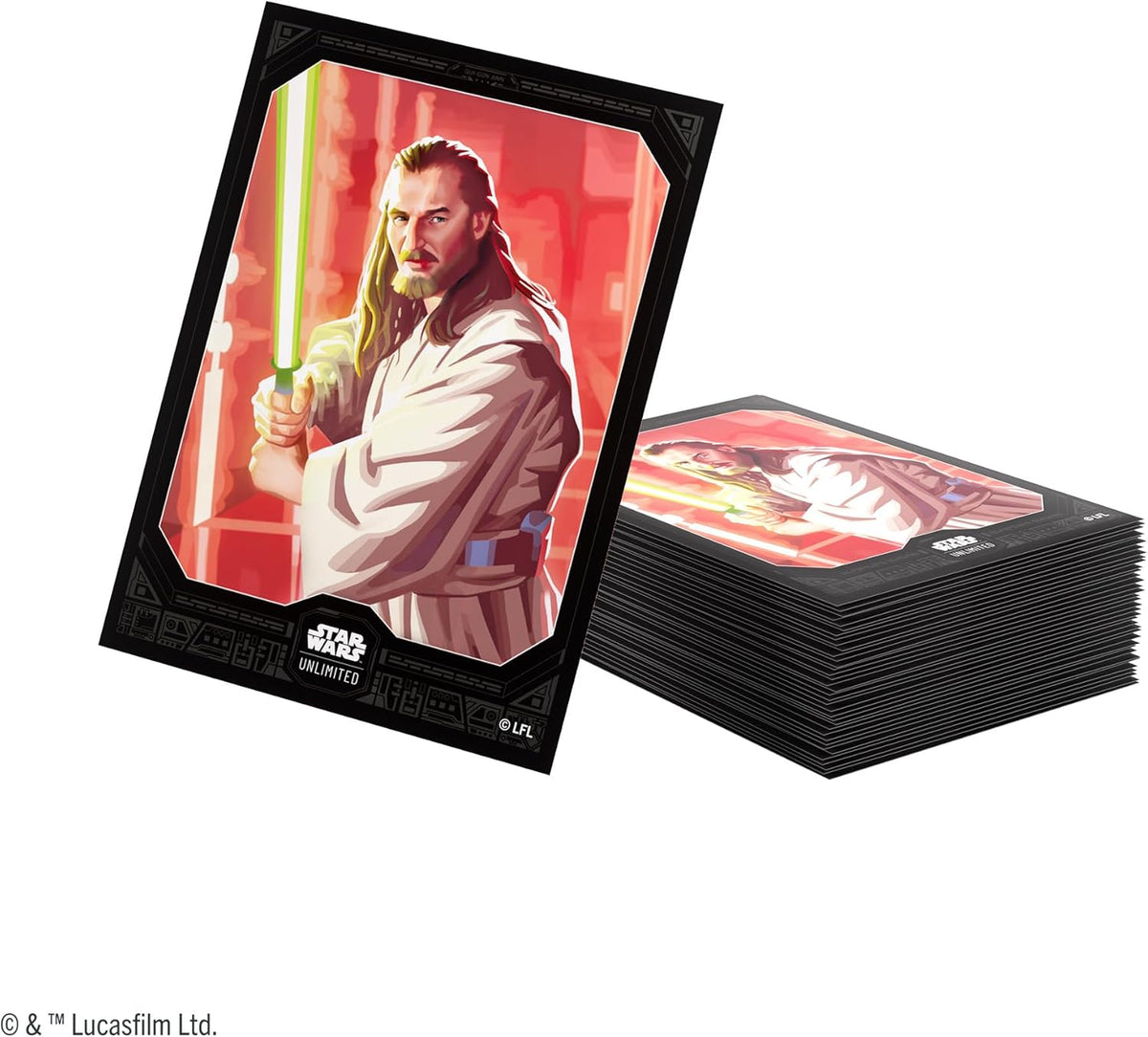 Star Wars Unlimited: Premium Art Sleeves - Qui-Gon Jinn