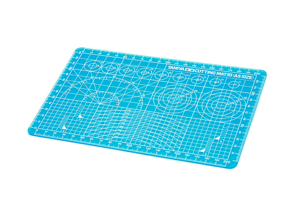 Tamiya | Cutting Mat (A5 Size/Blue)