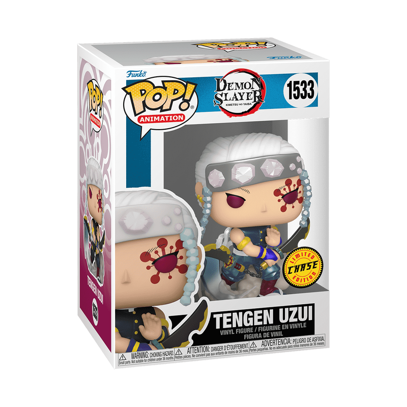 FUNKO POP!: Demon Slayer - Tengen Uzui with Nichirin Cleavers (CHASE)