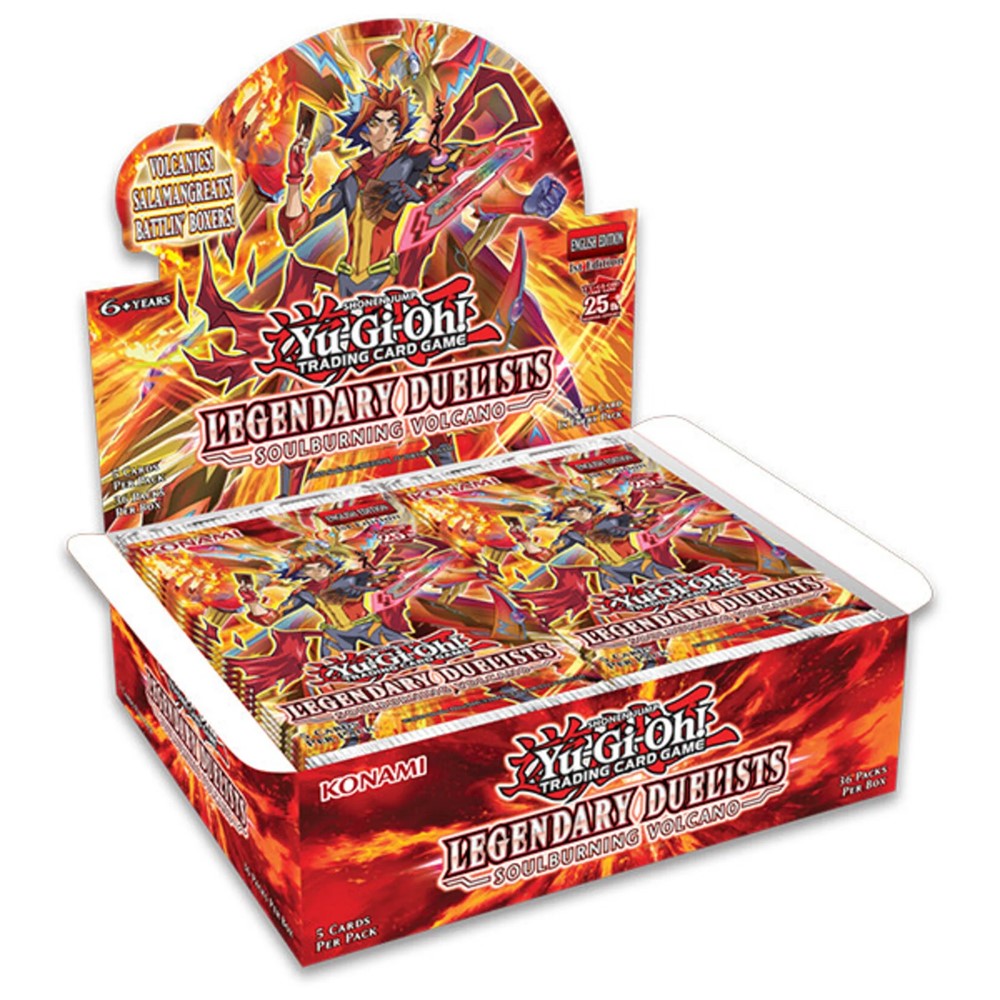Yu-Gi-Oh! Legendary Duelists: Soulburning Volcano Booster Box