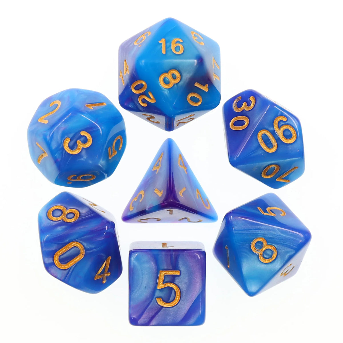 (Blue+ Deep purple) 
Blend color dice