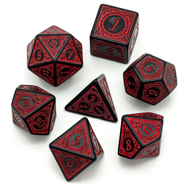 Level Up Dice | Pattern Dice | Red