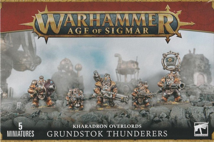 Warhammer Age Of Sigmar: KHARADRON OVERLORDS GRUNDSTOK THUNDERERS