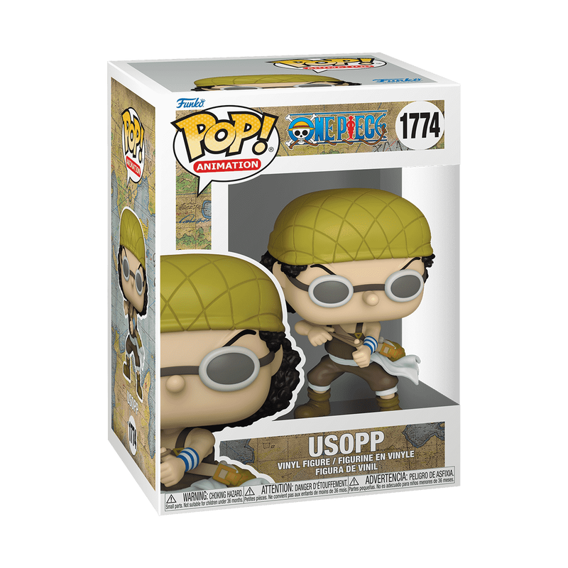 FUNKO POP!: One Piece - Usopp with Rubber Band