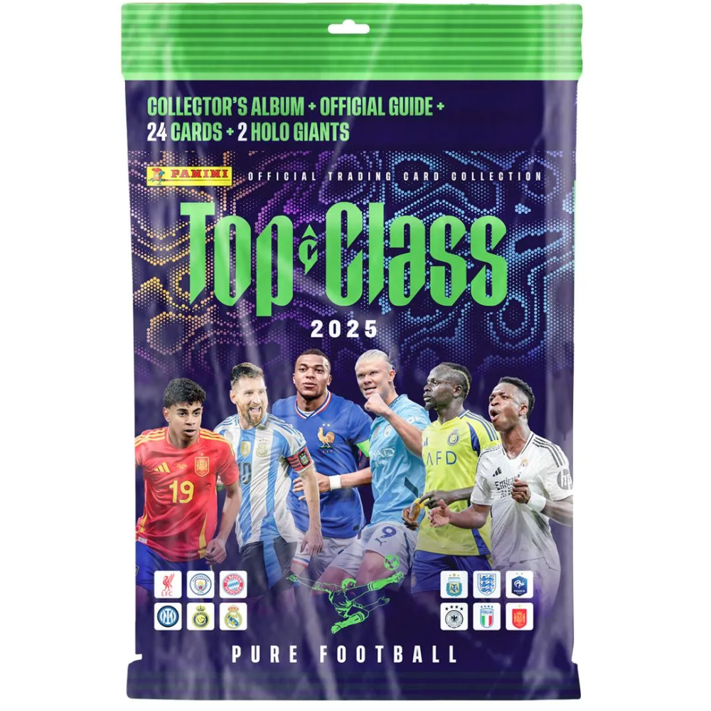 Panini TOP CLASS 2025 Trading Card Collection - Starter Pack