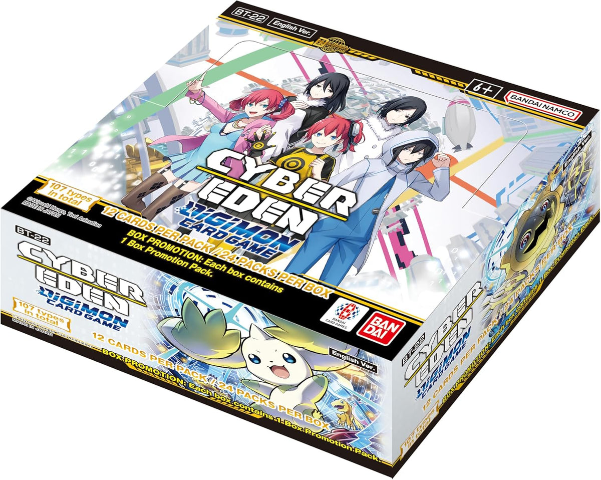 Digimon Card Game: Cyber Eden (Bt-22) Booster Box
