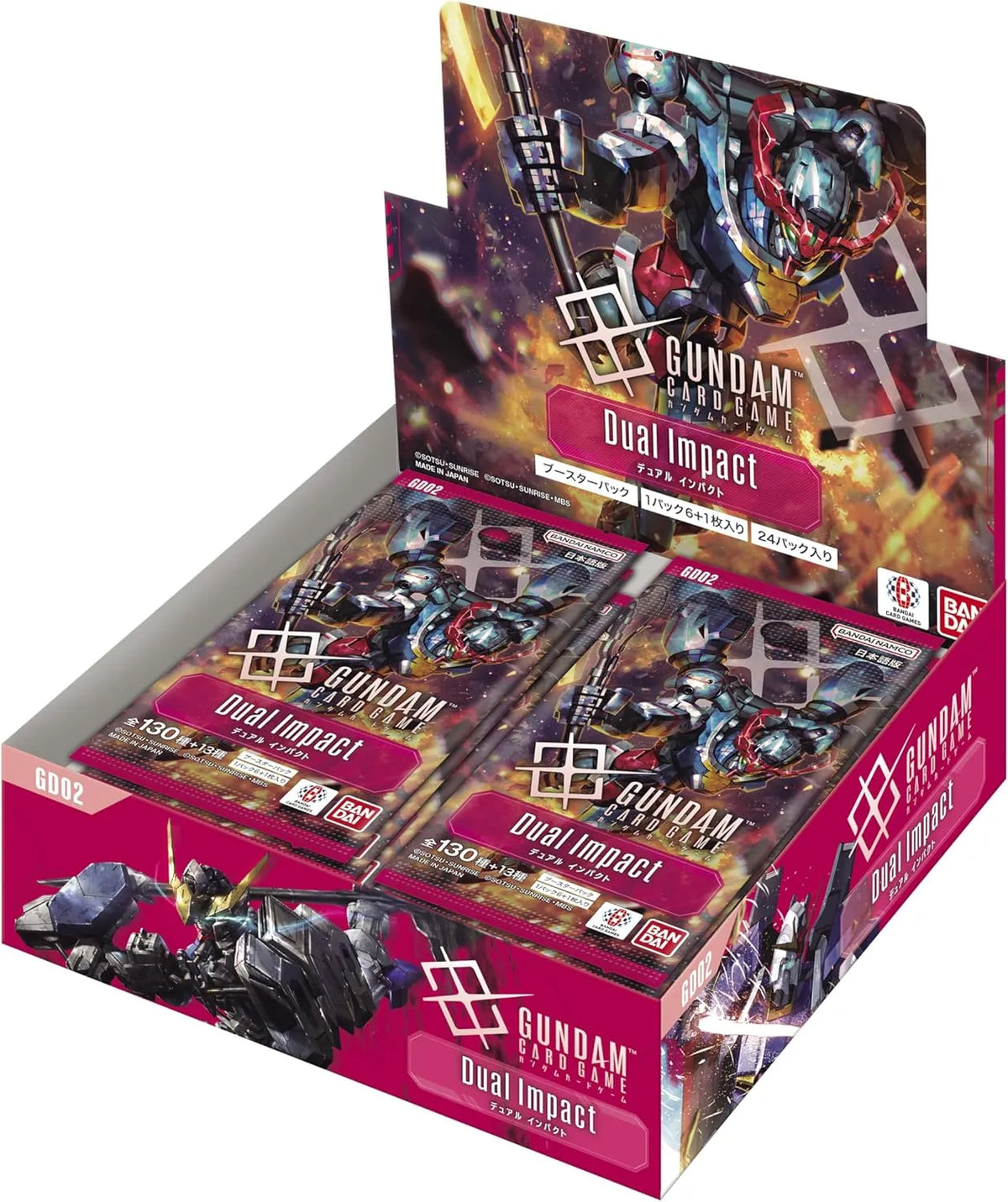 Gundam Card Game: Dual Impact Booster Box (GD02)