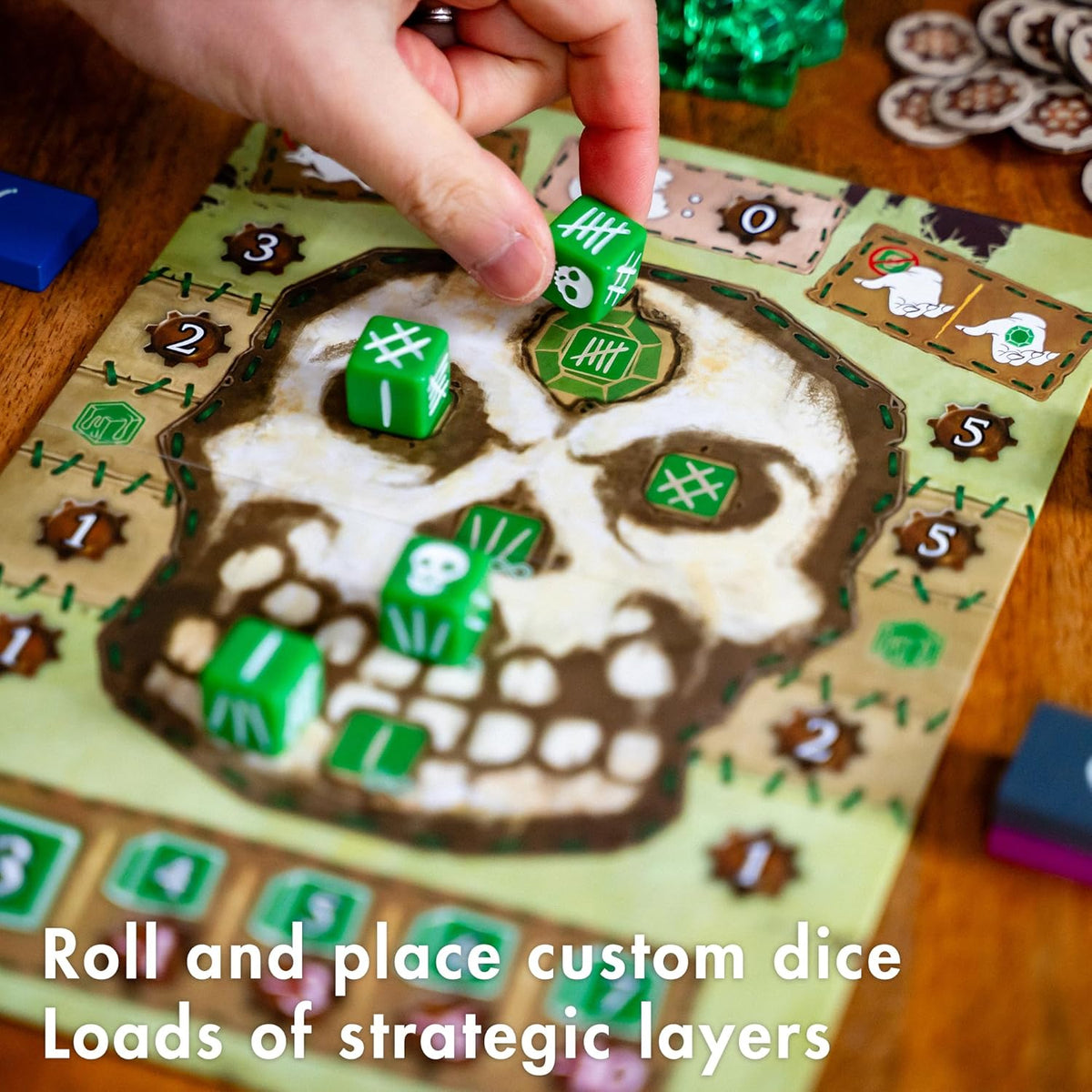 Emerald Skulls
