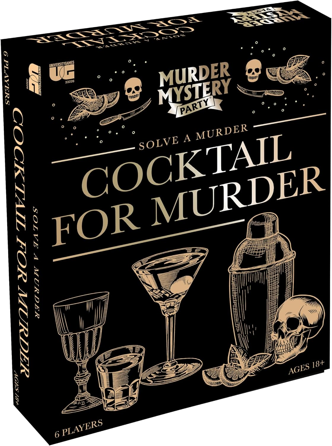 Murder Mystery Party Game - Cocktail for Murder