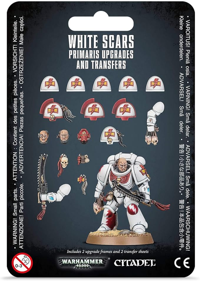 Warhammer 40K: WHITE SCARS PRIMARIS UPGRADES/TRANSFERS