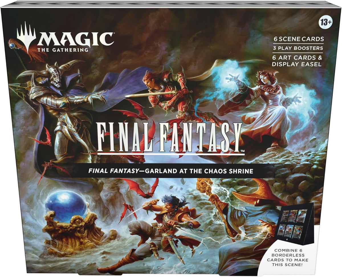 Magic: The Gathering: Final Fantasy Scene Box | Final Fantasy - Garland at the Chaos Shrine