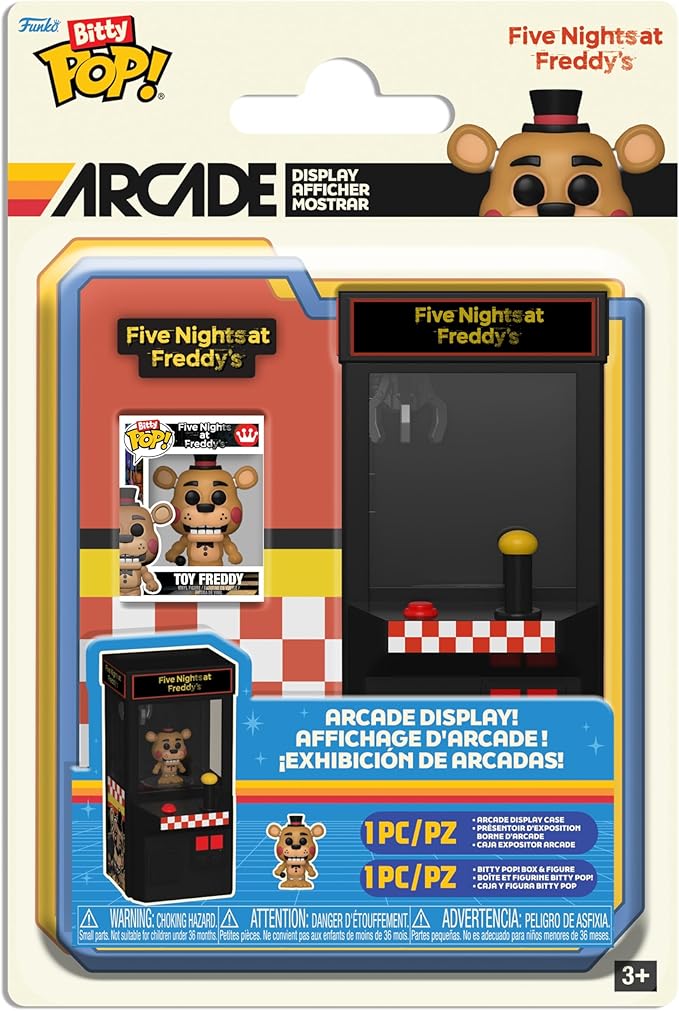 FUNKO BITTY POP! ARCADE DISPLAY: Five Nights at Freddy's - Freddy