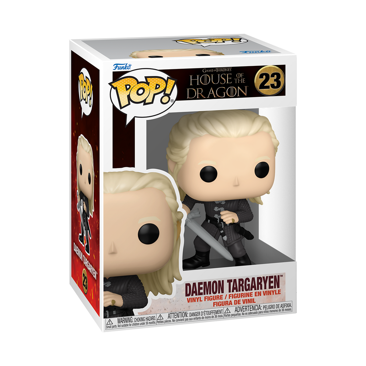 FUNKO POP!: House Of The Dragon – Daemon Targaryen  with Sword