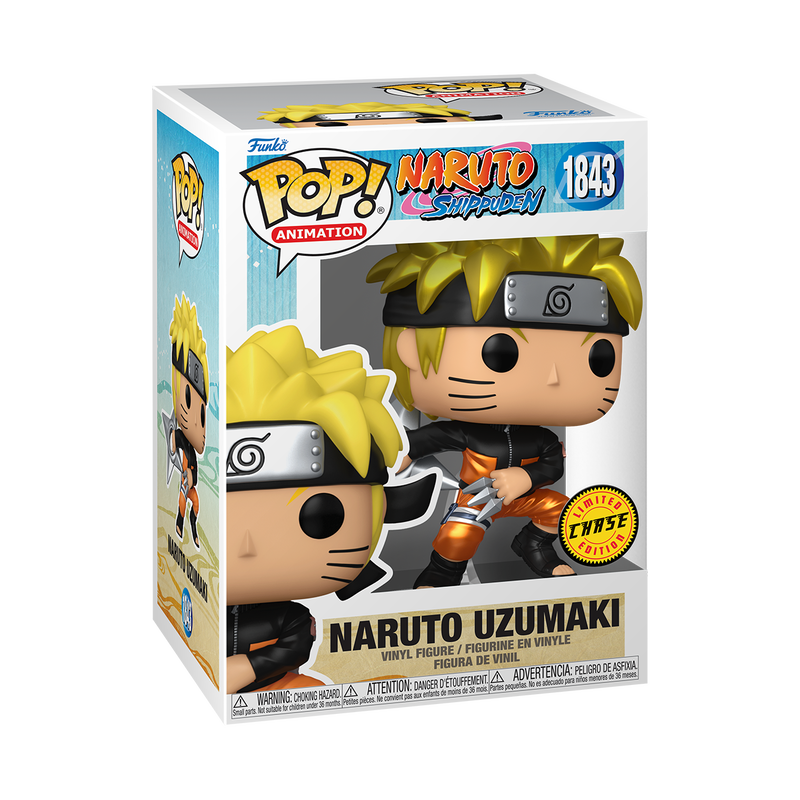 FUNKO POP!: Naruto - Naruto Uzumaki with Shuriken (CHASE)