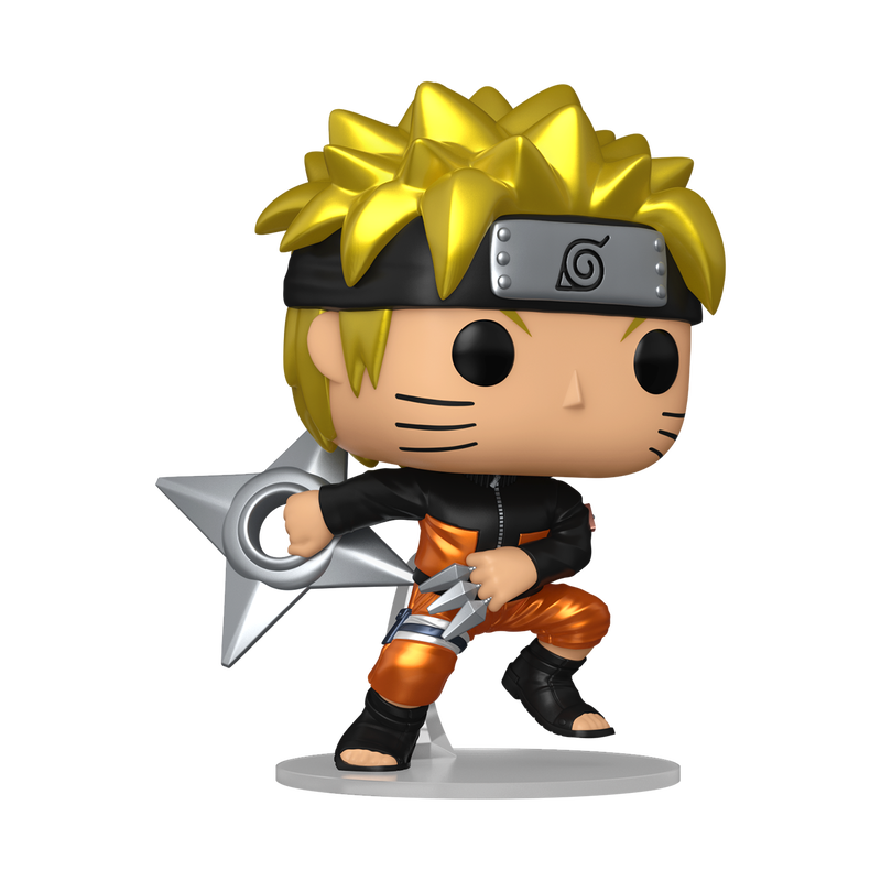 FUNKO POP!: Naruto - Naruto Uzumaki with Shuriken (CHASE)