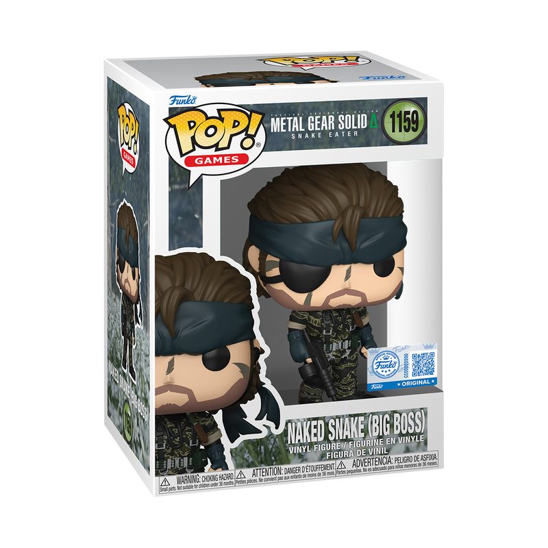 FUNKO POP! GAMES: Metal Gear Solid - Naked Snake (Big Boss) (Special Edition)