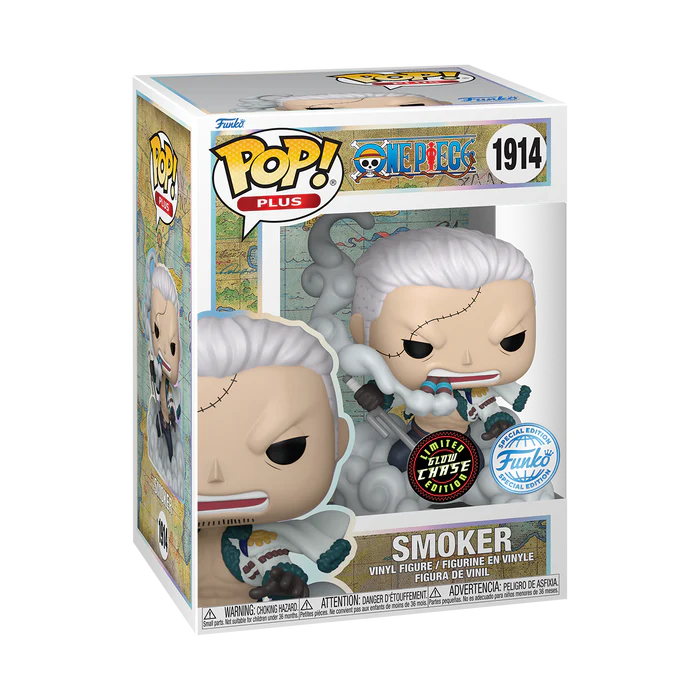 FUNKO POP! PLUS: One Piece - Smoker (Special Edition) - CHASE