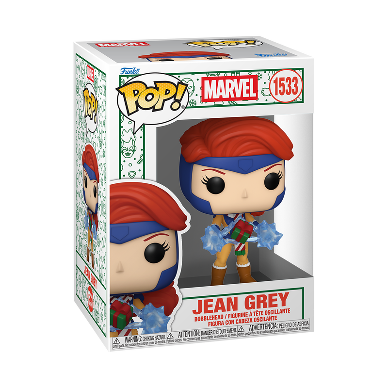 FUNKO POP!: MARVEL - Holiday Jean Grey with Present