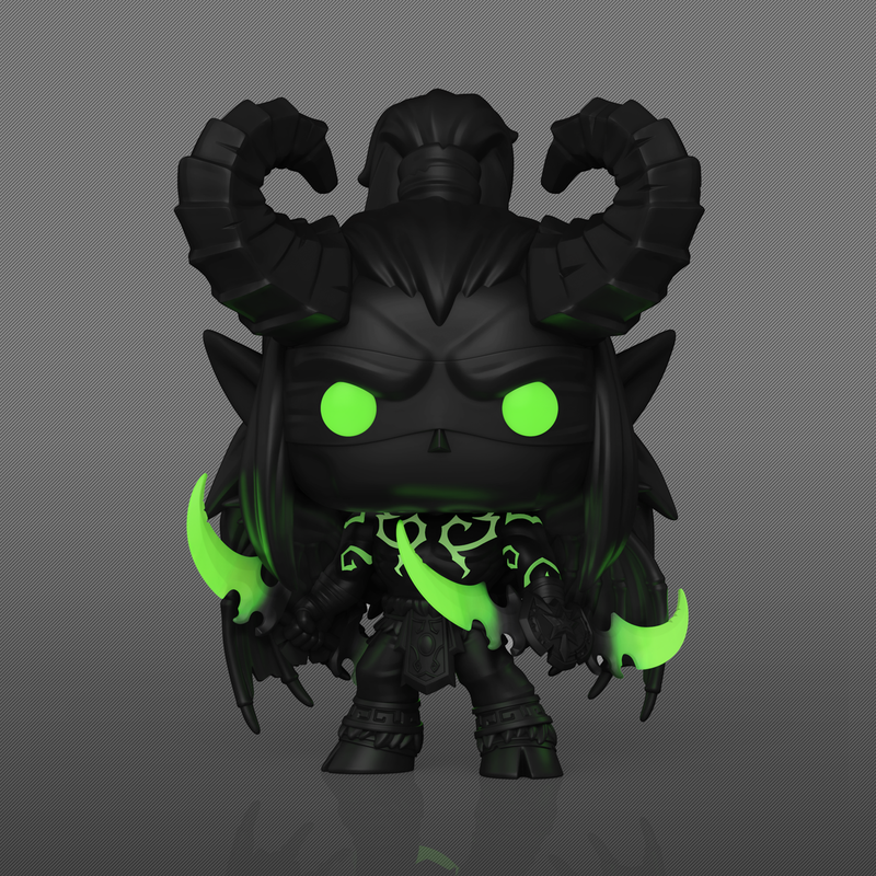 FUNKO POP! GAMES: World of Warcraft - Illidan (Glow-in-the-Dark) CHASE
