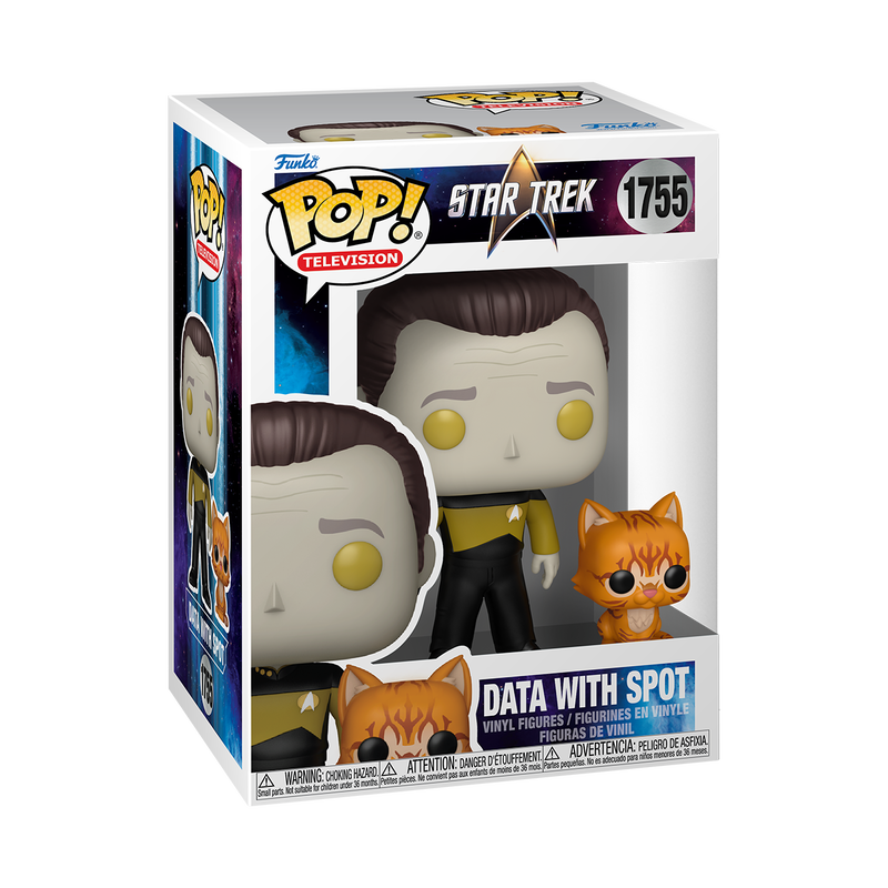 FUNKO POP!: Star Trek - Next Generation: Data with Spot