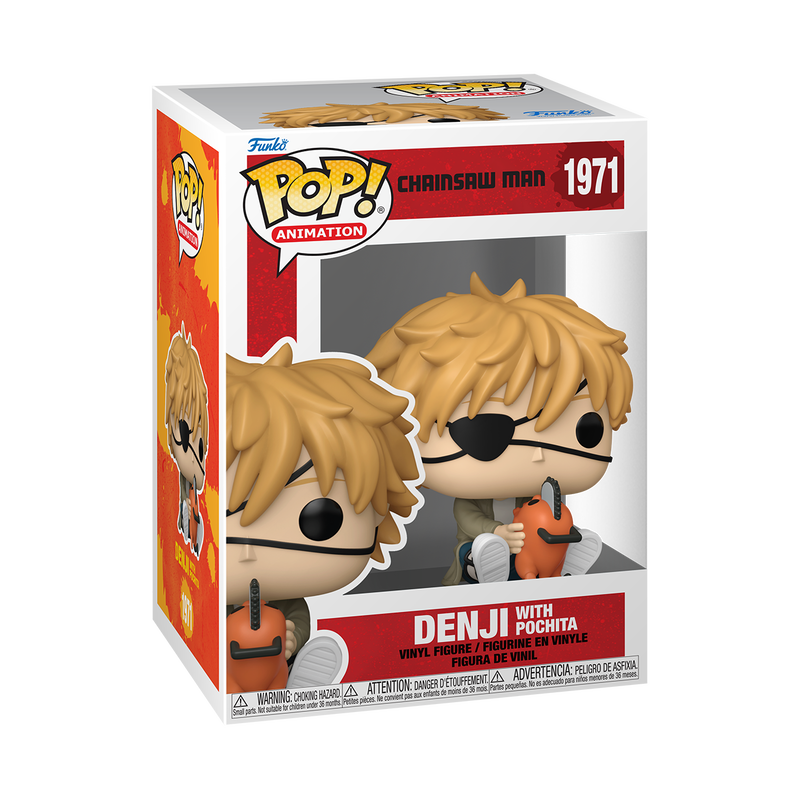 FUNKO POP!: Chainsaw Man - Denji with Pochita