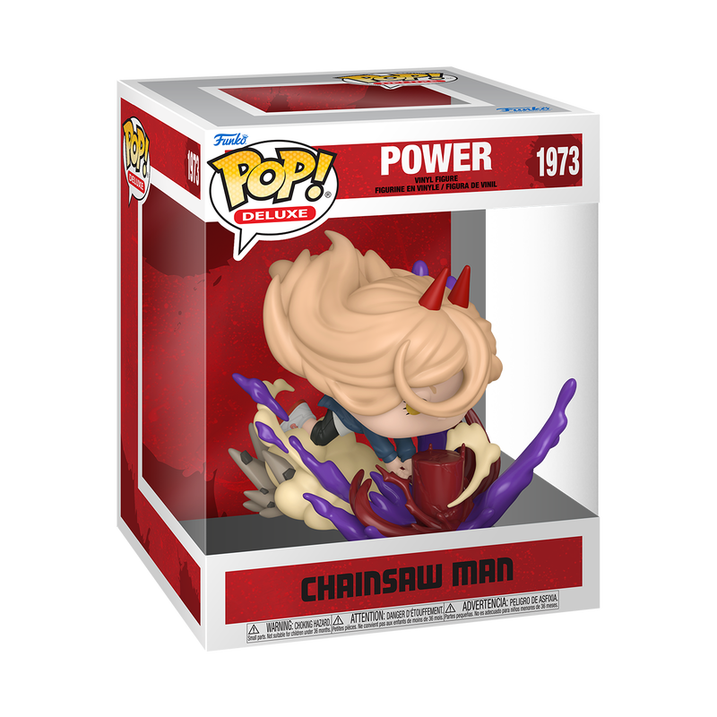 FUNKO POP! DELUXE: Chainsaw Man - Power with Blood Mallet