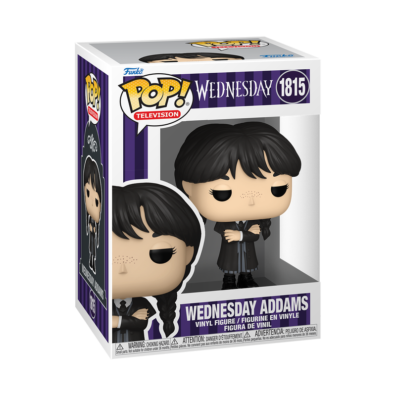 FUNKO POP!: Wednesday - Wednesday Addams (Black Coat)