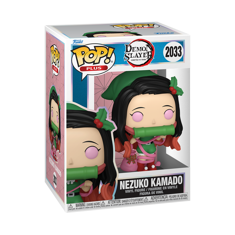 FUNKO POP! PLUS: Demon Slayer - Nezuko Kamado (Holiday Outfit)