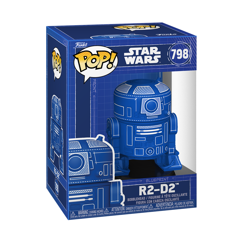 FUNKO POP!: Star Wars - R2-D2 (Blueprint)