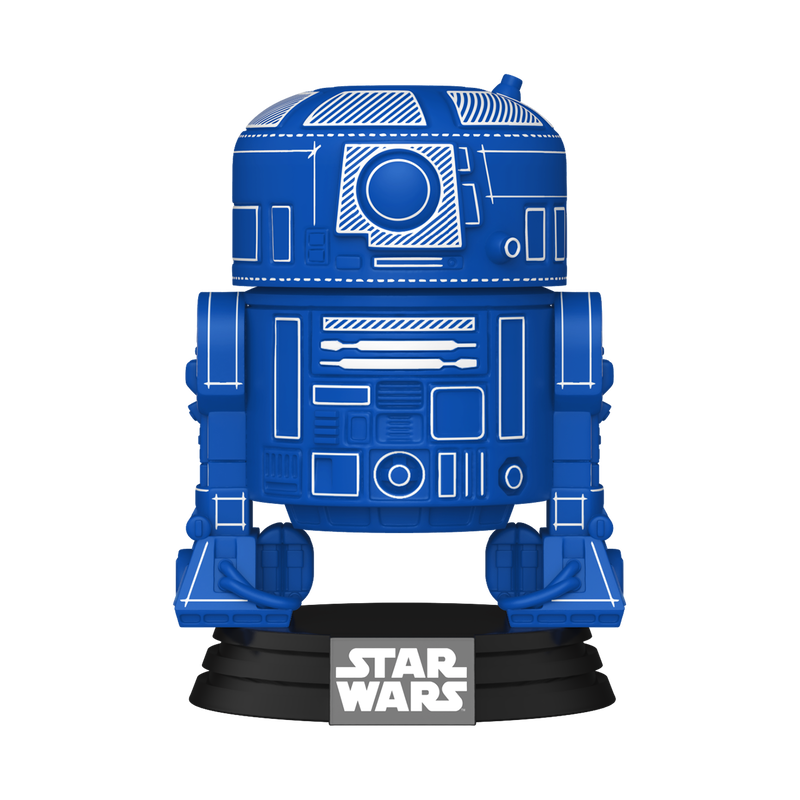 FUNKO POP!: Star Wars - R2-D2 (Blueprint)