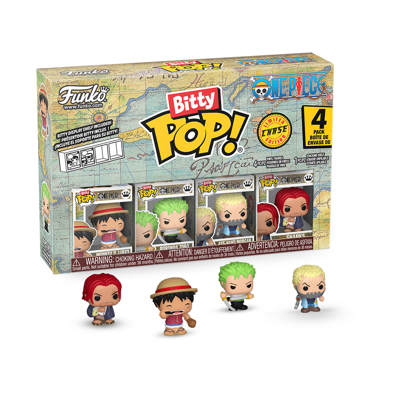 FUNKO BITTY POP!: One Piece - Luffy 4 Pack