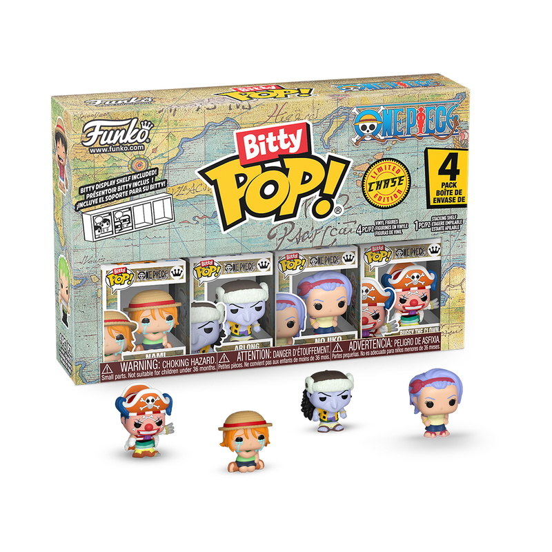FUNKO BITTY POP!: One Piece - Nami 4 Pack