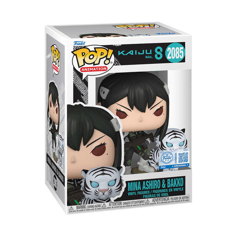 FUNKO POP! PLUS: Kaiju No.8 - Mina Ashiro and Bakko (Special Edition)