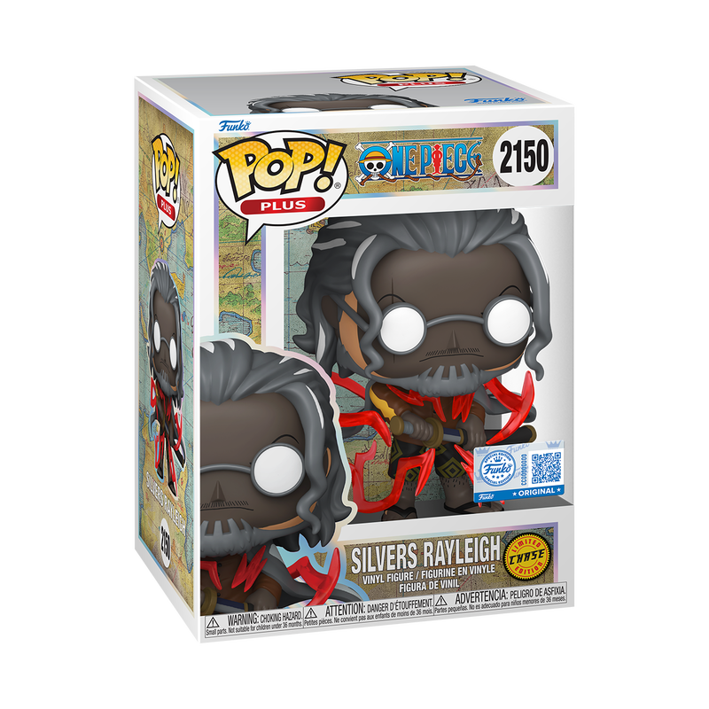 FUNKO POP! PLUS: One Piece - Silvers Rayleigh (Special Edition) (CHASE)