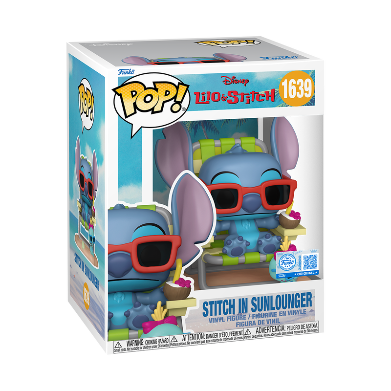 FUNKO POP! PREMIUM: Lilo & Stitch - Stitch in Sunlounger (Special Edition)