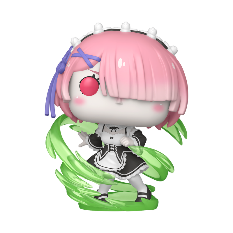 FUNKO POP!: Re:Zero - Ram (Wind Magic Glow-in-the-Dark) (Special Edition)