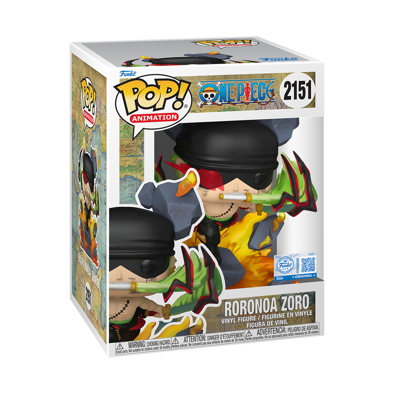 FUNKO POP! PREMIUM: One Piece - Roronoa Zoro (King of Hell)