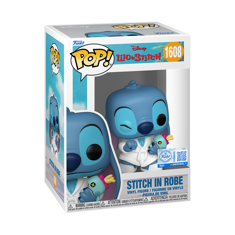 FUNKO POP!: Lilo & Stitch - Stitch in Robe (Special Edition)