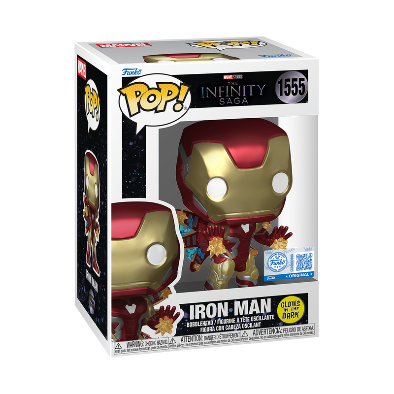 FUNKO POP!: Marvel Infinity Saga - Iron Man (Glow-in-the-Dark) (Special Edition)