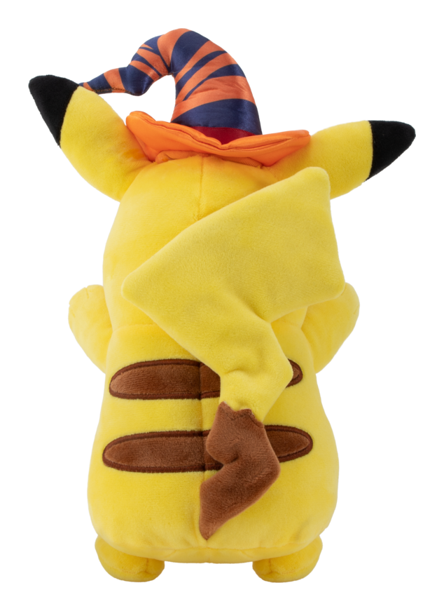 Pokemon 8in Seasonal Plush Pikachu w/ Witch Hat