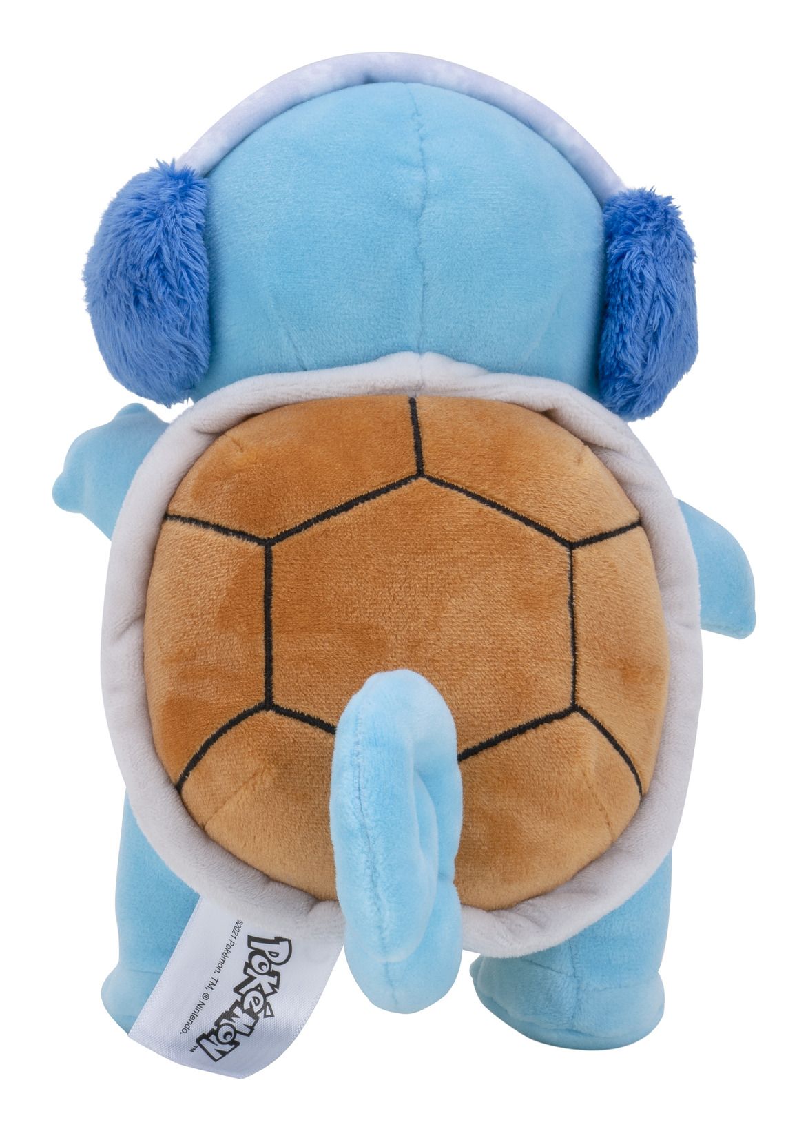 Pokemon 8in Seasonal Plush Squirtle w/ Ear Muffs