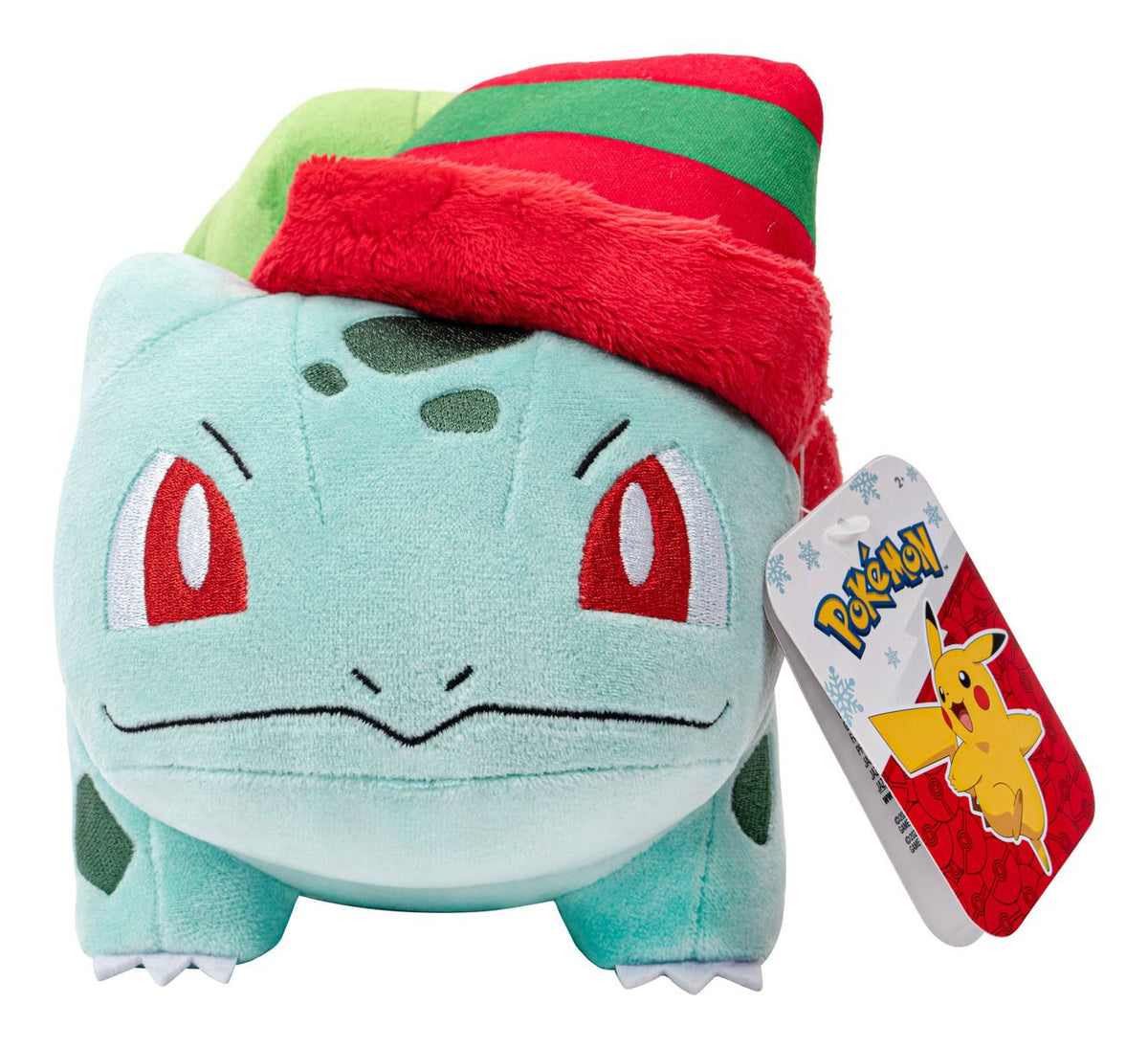 Pokemon 8in Seasonal Plush Bulbasaur w/ Hat