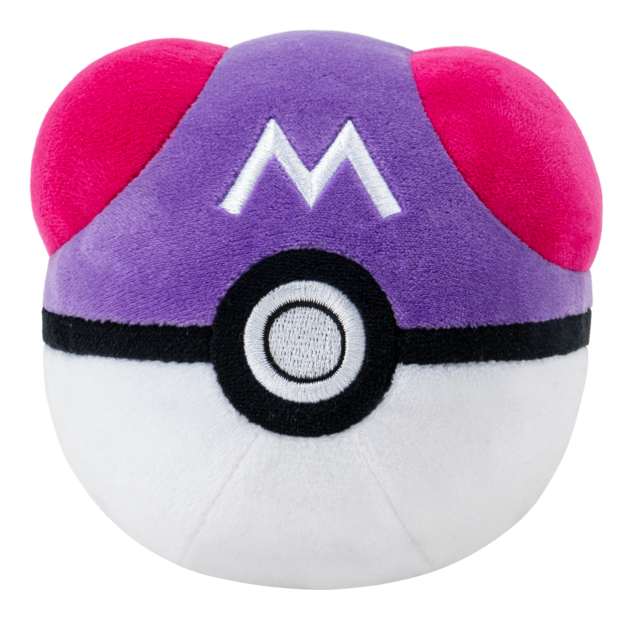 Pokemon - 4in Poke Ball Plush Assortment - masterball