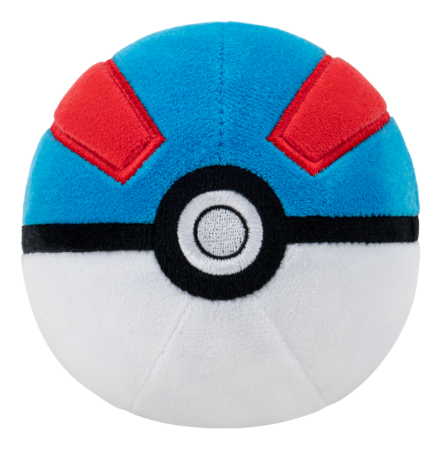 Pokemon - 4in Poke Ball Plush Assortment - greatball