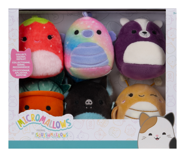 Squishmallows - 2.5in Micromallows 6 Pack Plush #3