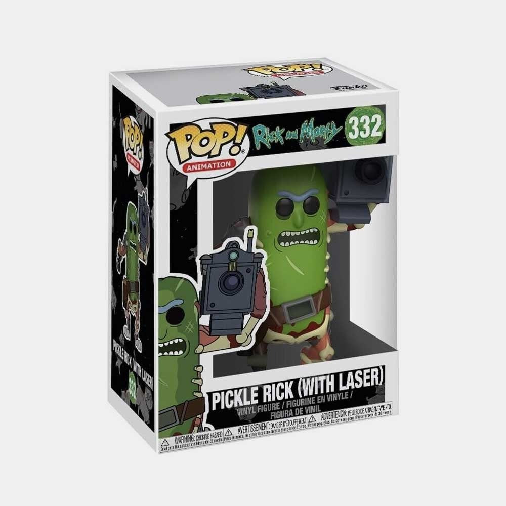 FUNKO POP!: Rick & Morty - Pickle Rick with Laser